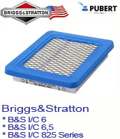Фильтр воздушный картриджный тонкой очистки BRIGGS&STRATTON BS491588 для культиватора PUBERT с двигателем Briggs&Stratton I/C 6