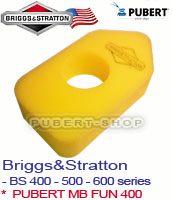 Фильтр воздушный BRIGGS&STRATTON BS698369 для культиватора PUBERT MB FUN 400, HUSQVARNA T400 с двиг. Briggs&Stratton 400-500series