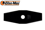 Нож для мотокосы Oleo-Mac 2-зубый 255х25,4мм (4095567AR)