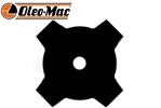 Нож для мотокосы Oleo-Mac 4-зубый 230х25,4мм (4095568AR)